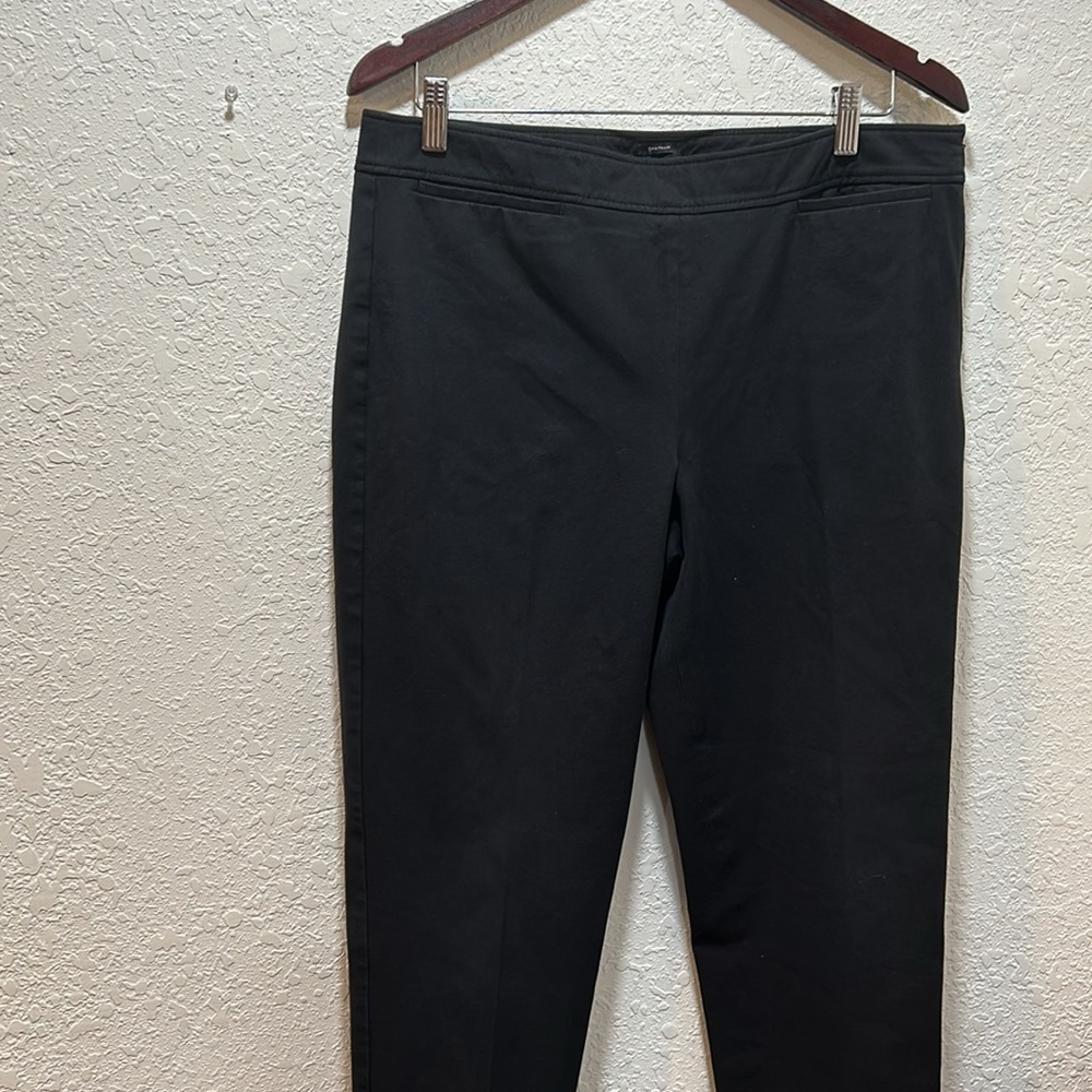 Talbots women’s black pants size 12 GUC - Picture 2 of 6